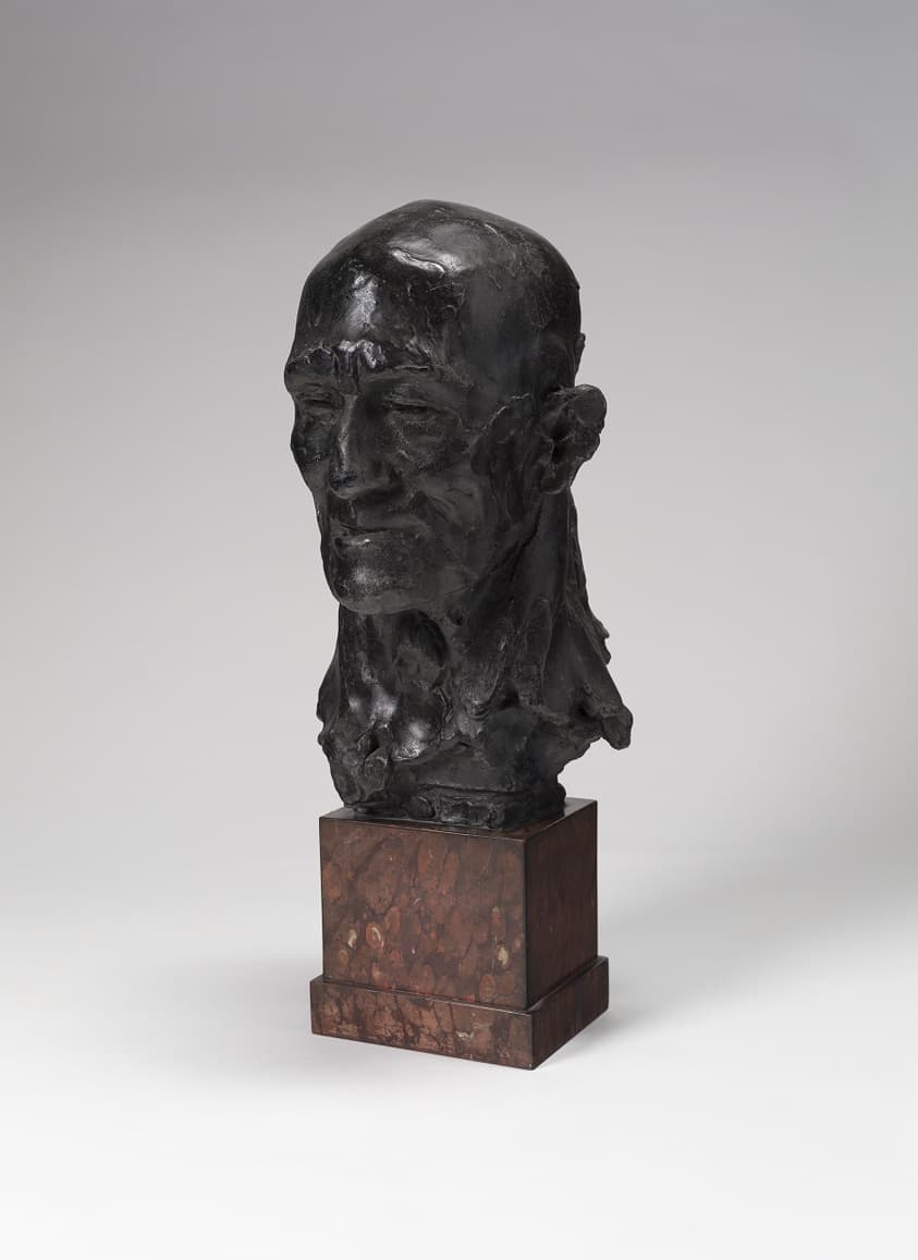 A work made of bronze.